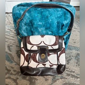 Coach Signature Collection Brown Handbag